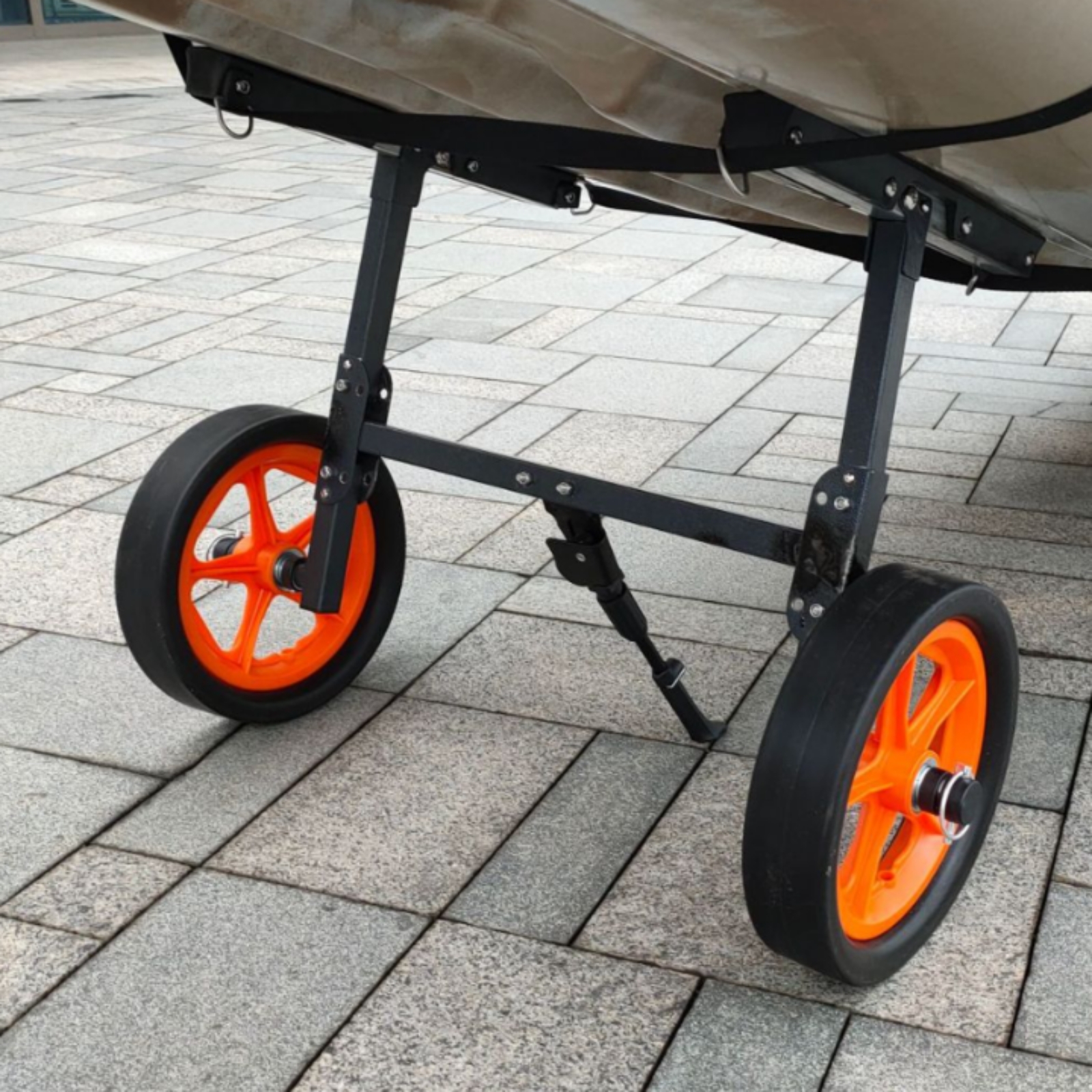 Fishing Kayak Cart - Metal Kayak Cart Large Wheels Folding