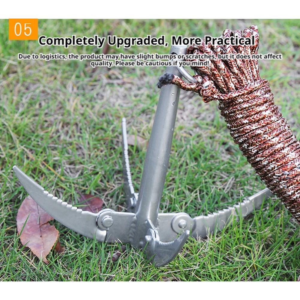 Outdoors Grappling Hook Surviv - đánh giá và giá Fishing Kayak Anchor