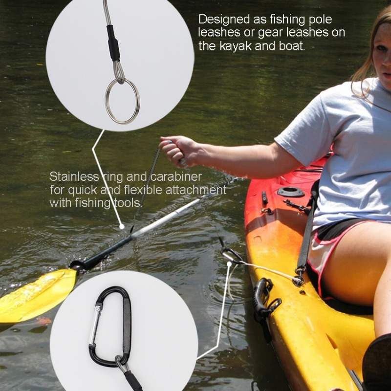Ackibbik 6pcs Fishing Lanyard  - đánh giá và giá Fishing Kayak Paddle