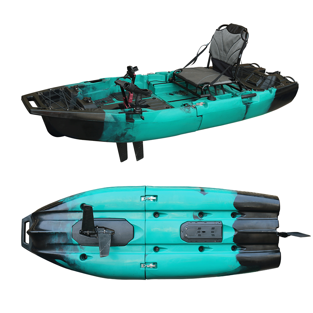 8Ft 2.5m HDPE Modular Sit-On-T - đánh giá và giá Fishing Kayak Sit On Top