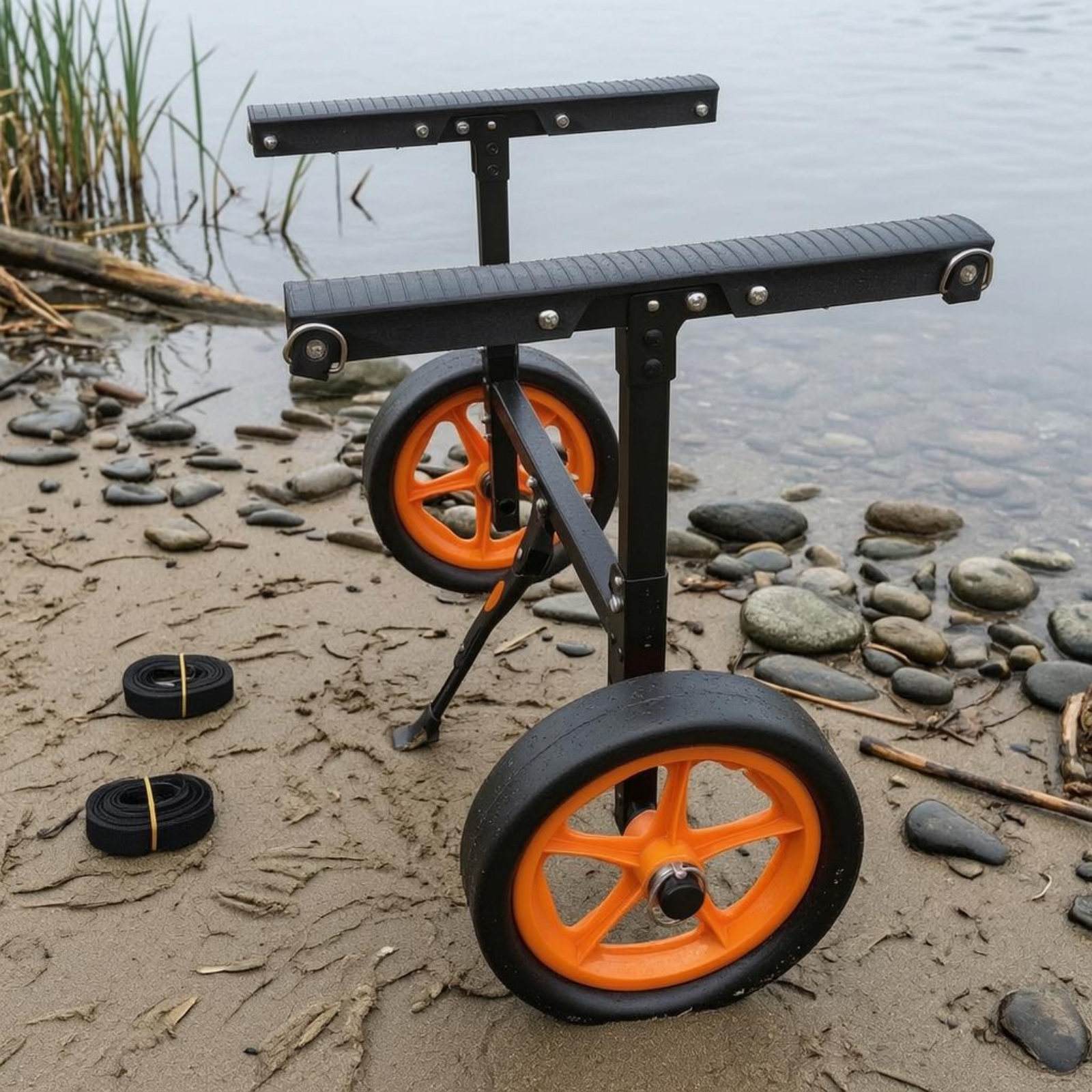 Metal Kayak Cart Large Wheels  - đánh giá và giá Fishing Kayak Cart