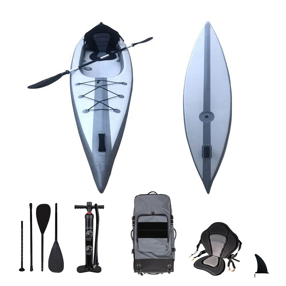 2 Person Drop Stitch Inflatabl - đánh giá và giá Fishing Kayak Sit In