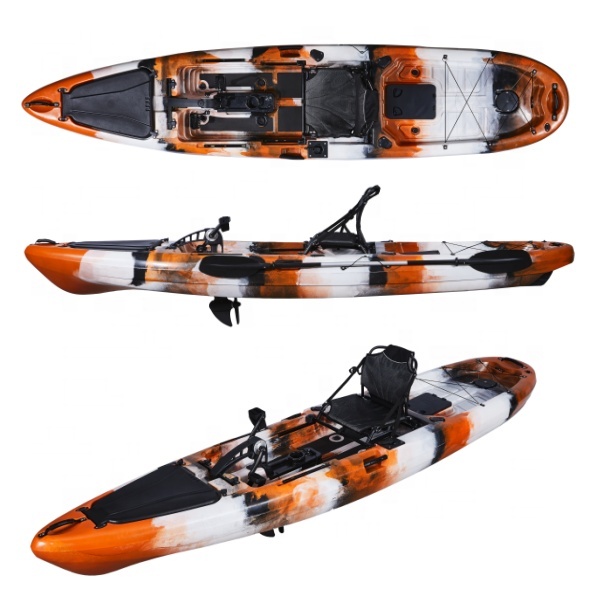 LSF One Person Pedal Drive Fis - đánh giá và giá Fishing Kayak Pedal Drive