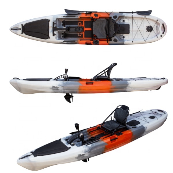 LSF One Person Pedal Drive Fis - đánh giá và giá Fishing Kayak Pedal Drive