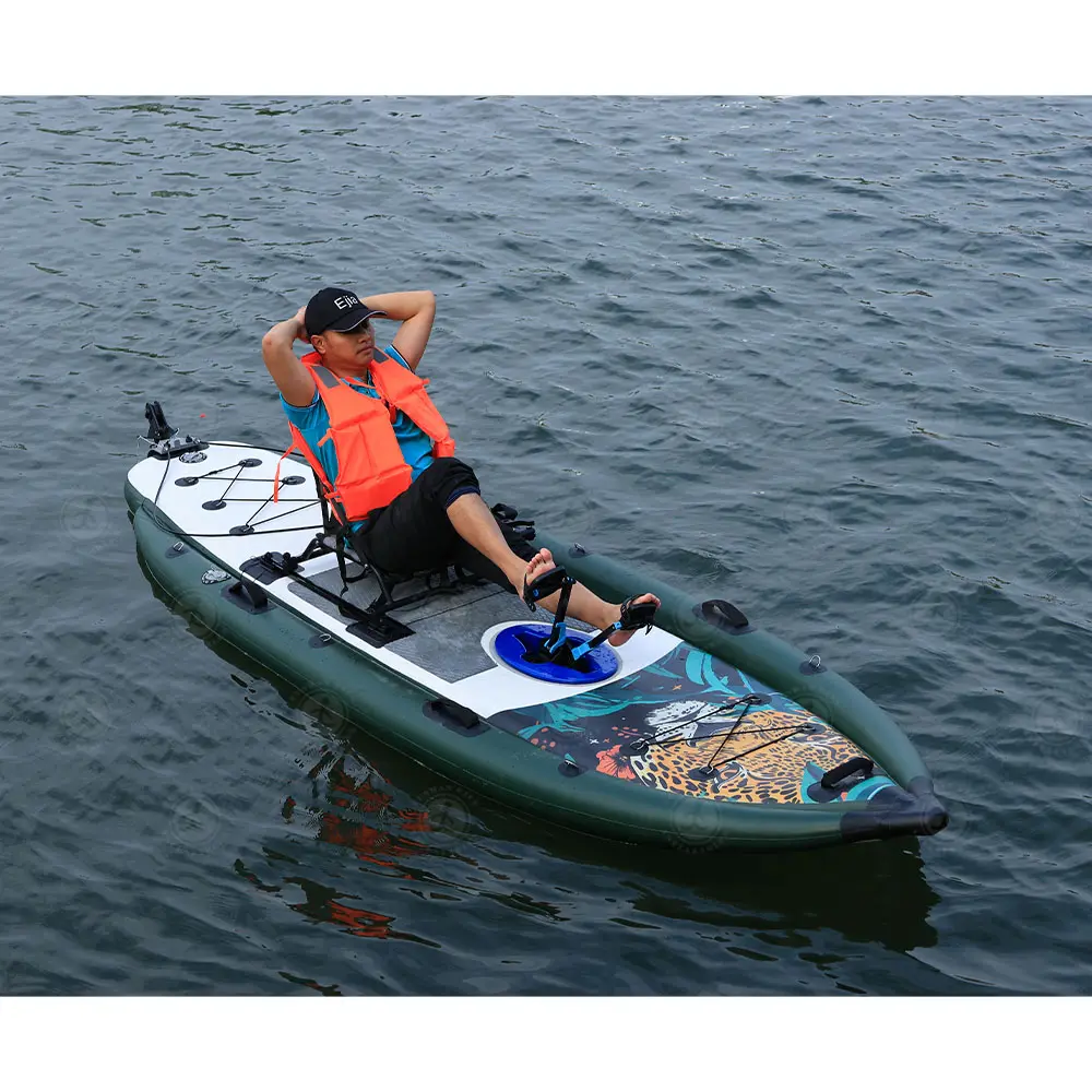 Folding SUP Pedal Board Fishin - đánh giá và giá Fishing Kayak Paddle