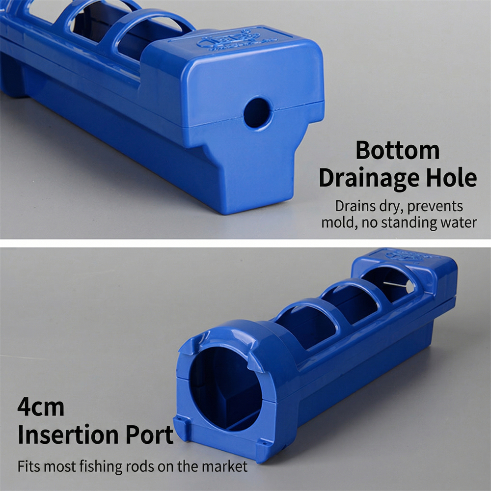Fishing Rod Holder for Tackle  - đánh giá và giá Fishing Kayak Crate