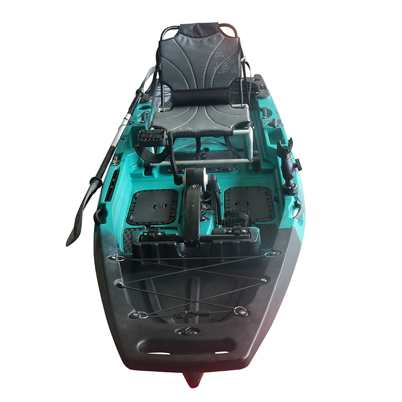 10ft Single Person HDPE Pedal  - đánh giá và giá Fishing Kayak Pedal Drive